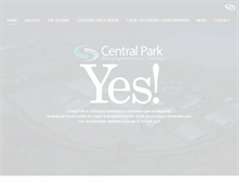 Tablet Screenshot of centralparkbristol.co.uk